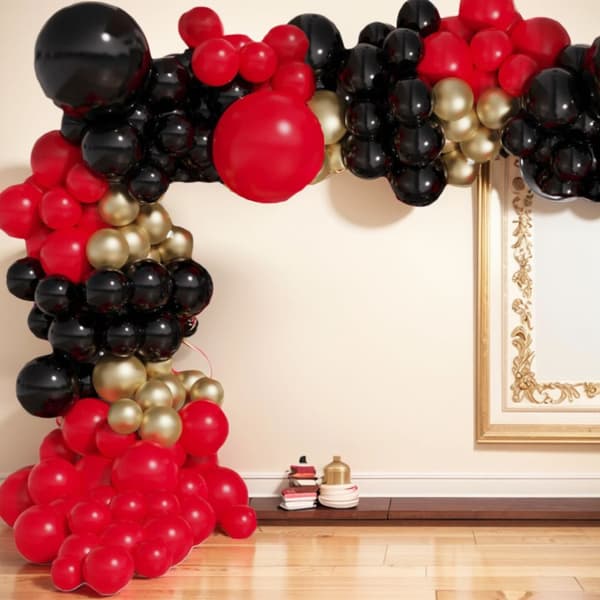 DIY Ballonggirlander Buesett