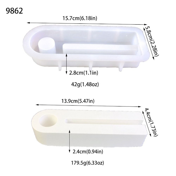 Canlde Holder Form Silikone Form 5 5 5