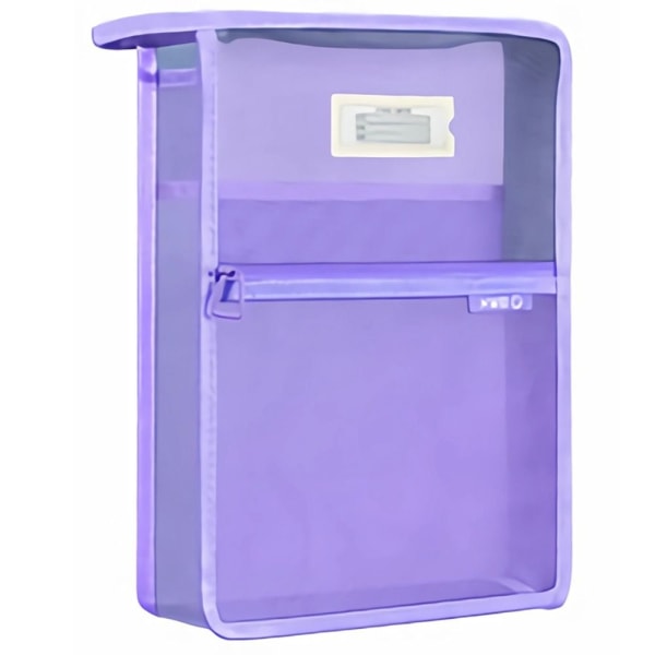 Mesh blixtlåspåse påse Transparent filpåse FÄRG 3 FÄRG 3 Color 3