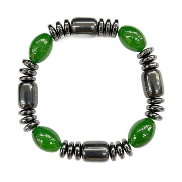 Magnetterapiarmband Hematitarmband DESIGN#1-RÖD Design#1-Red