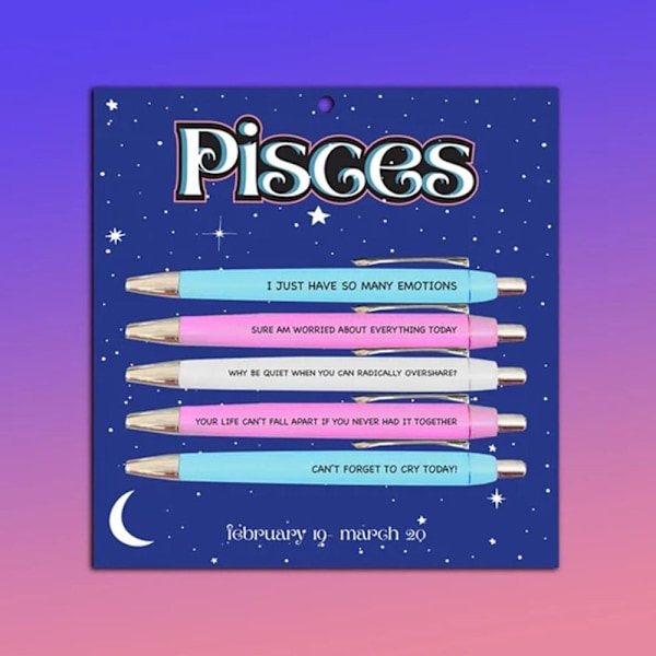 12 Constellation Pen Kuglepen FISKENE FISKENE Pisces