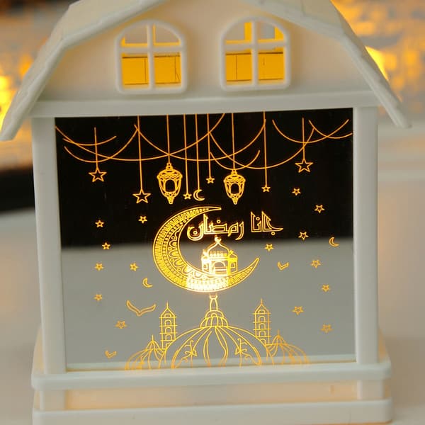 Ramadan Kareem LED-lyhty Ramadan-kynttilälyhty D D D