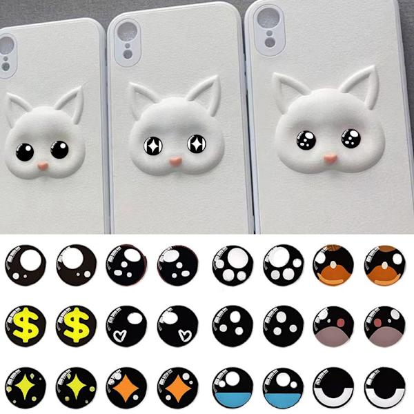 20 stk/10 par Eyes Crafts Eyes Puppet Crystal Eyes 8MMSTYLE 8mmStyle random