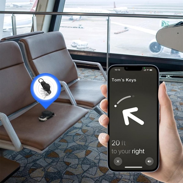 Til Airtag Key Case Key Opbevaring Beskyttende Case GRØN Green