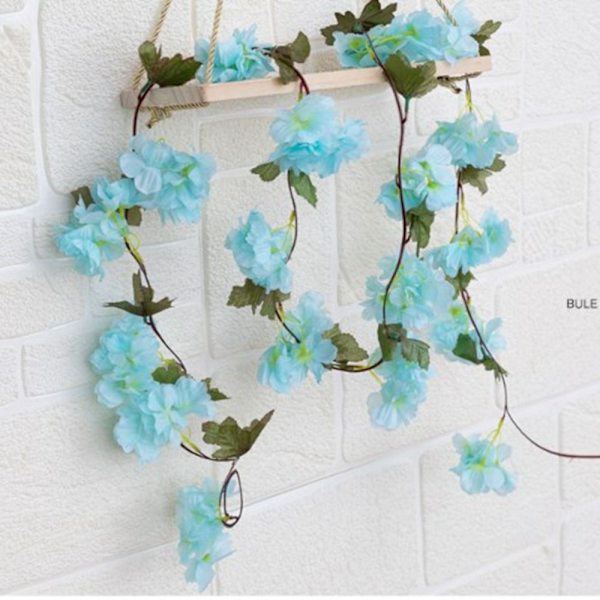 Sakura Vine Bröllopsdekoration BLÅ Blue