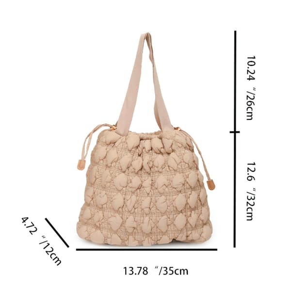 Cloud Tasker Skuldertaske BEIGE Beige