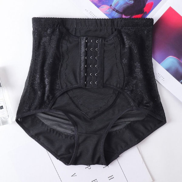 Shaping Hip-Lifting Pants Mage-Shrinking Trosa SVART XXL black XXL