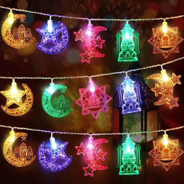 EID Mubarak LED-ljusslinga STYLE 6 STYLE 6