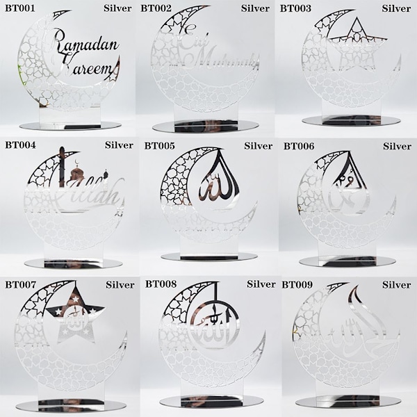 Eid Mubarak Dekor Ramadan Ornament GULL BT001 BT001