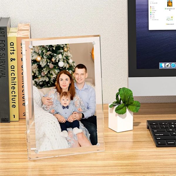 Akrylbildram Tjockare Klar bildram 6 TUM 6 inch