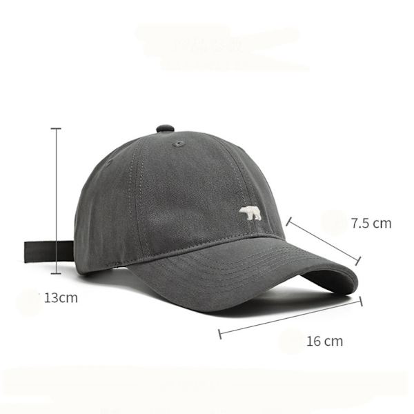 Baseballkasket Hip Hop Snapback-kasketter MØRKEGRØN dark green