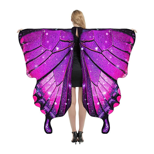 Butterfly Cape Butterfly Wings sjal 2 2 2