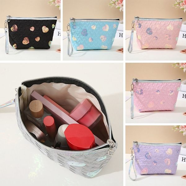 Makeuptaske Kosmetiktaske SORT black