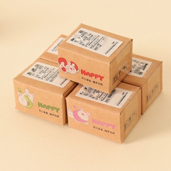 5 kpl Carton Express Box Miniature Express Box APPELSINIT Oranges