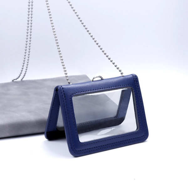 Kortholder i ægte læder. Bank Business Work Card Holder 01