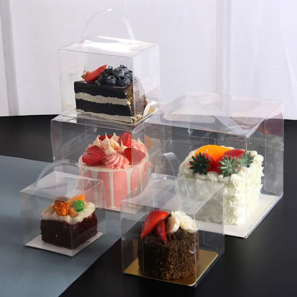 10 Stk Kageæske Gaveæske 13X13X11CM 13X13X11cm