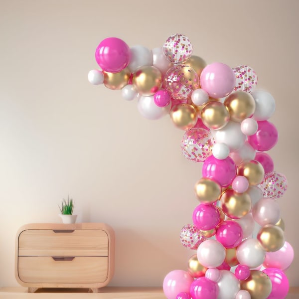 Ballonger Garland Kit Arch Kit födelsedag