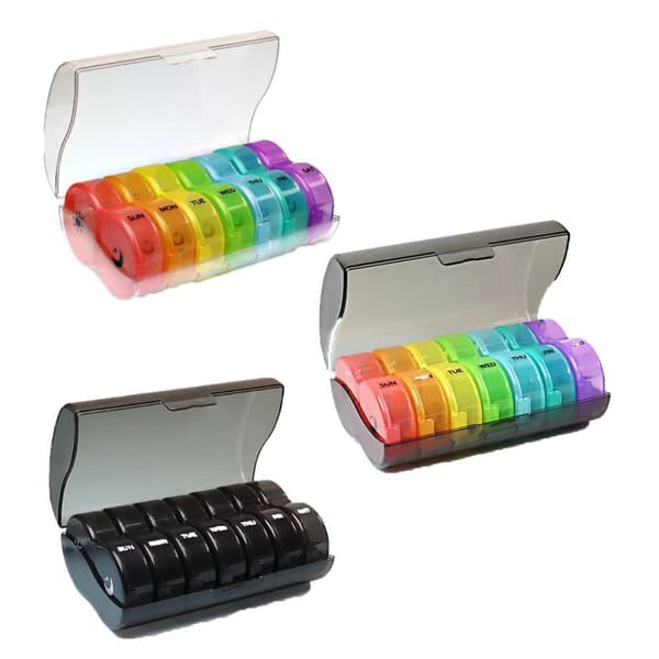 Pillerask Pill Dispenser Box 1 1 1