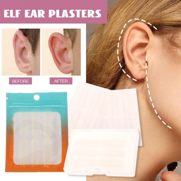 6/18/30/60 st Elf Ear Stickers Öronkåpor BAG-6PCS BAG-6PCS Bag-6pcs