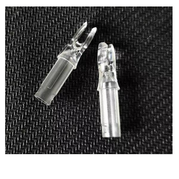 15 kpl Arrow Tail Nock Arrow MUSTA black