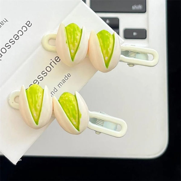 2st/ set Hårklämmor Anknäbbsklämmor Side Bangs Clips