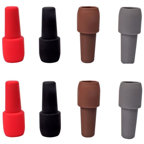 8 stk. vinkorker, vinflaskekorker, vintilbehør 8 Pcs