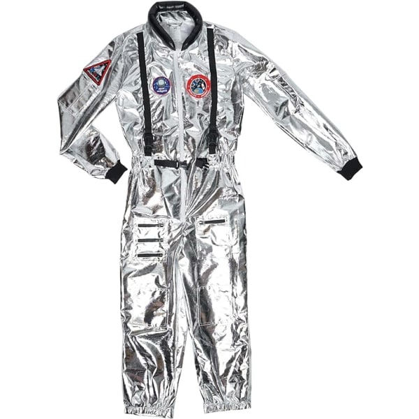 Adult Astronaut Space Jumpsuit Costume Party Space Costume Cosplay Miehet Naiset Kid XXL