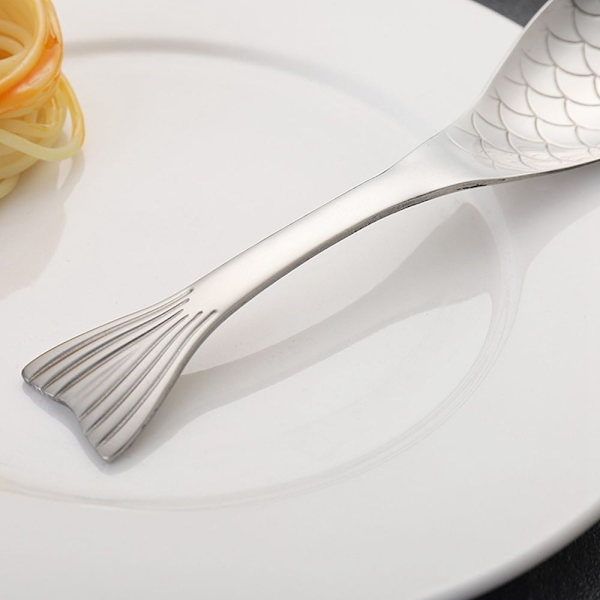 Dessertske Forgyldt ske SORT L Black L