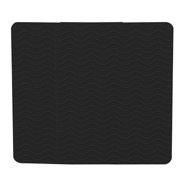1 par Sko Mat Stickers Sålbeskytter SORT black