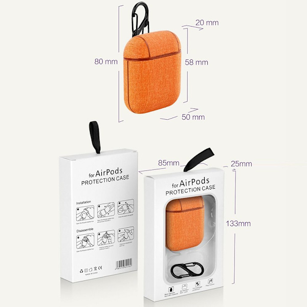 Case Langaton cover PUNAINEN Red