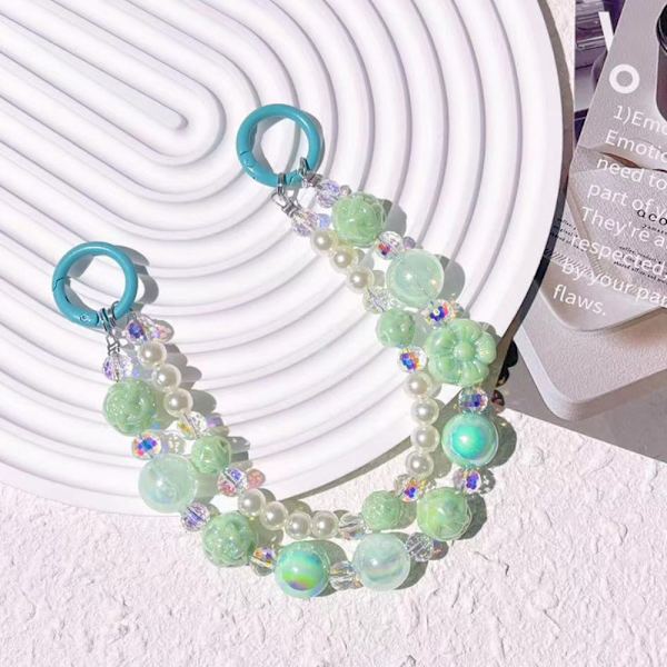 Beaded nyckelring telefonkedja 05 05 05