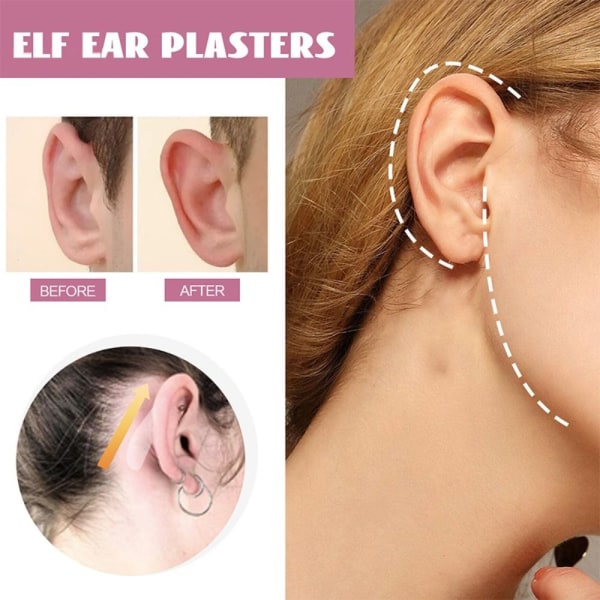 6/18/30/60 st Elf Ear Stickers Öronkåpor BAG-18PCS BAG-18PCS Bag-18pcs