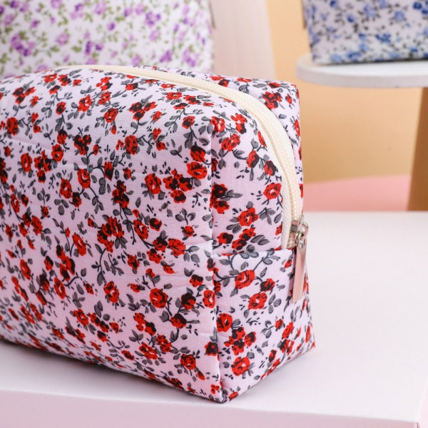 Puffy quiltet makeuptaske Stor rejsekosmetiktaske 03 03 03