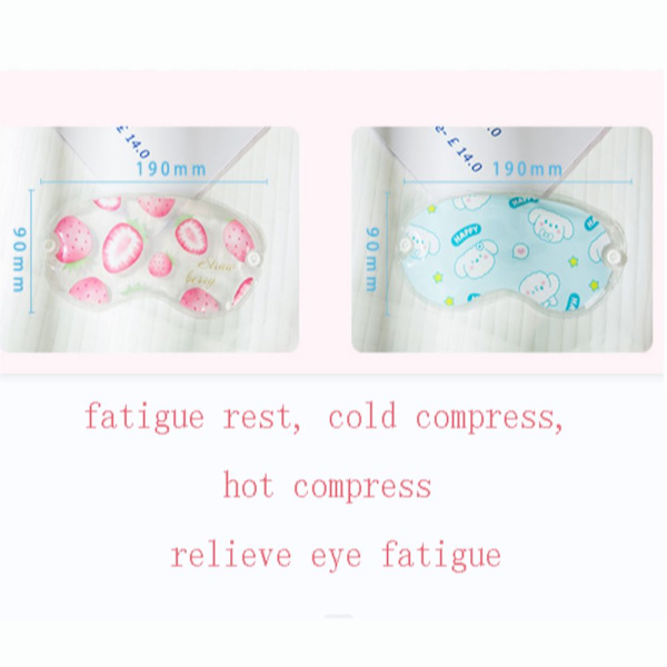 Ice Eye Mask Ögonbindel PRINT PRINT strawberry print