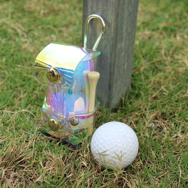 Golfboldtaske Golfboldpose SORT Black