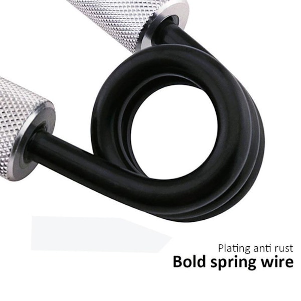 Grip Strength Trainer Käsikahvan vahvistin MUSTA 300LB 300LB black 300LB-300LB