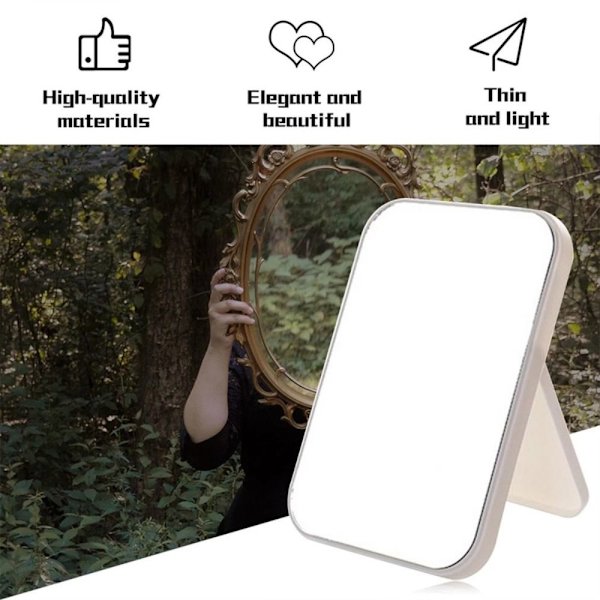 Taitettava peili Meikkipeili LÄPINÄKYVÄ Transparent