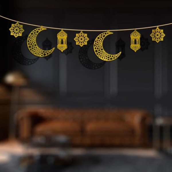 Kuu ja tähti lyhty riipus Eid riipus A A