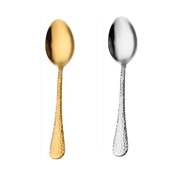8 st Teskedar Dessertskedar SILVER Silver