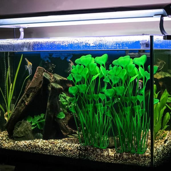 2 STK Kunstige Akvarieplanter A