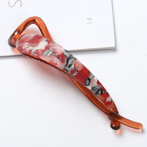 Eddikesyre Bananclips Leopardprint Hårklør C C C