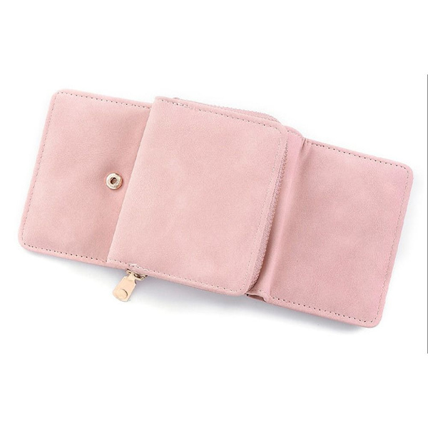 Dragkedja Plånbok Kort Plånbok LJUSROSA light pink