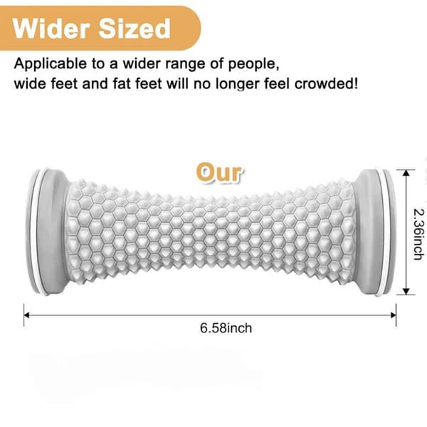 Fotmassage Roller Manuell Fotmassager GRÅ gray