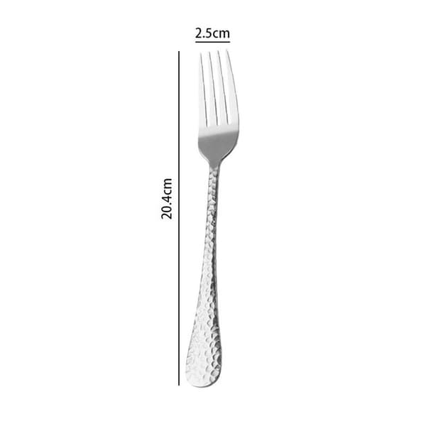 8 st Salladsgafflar Middagsgafflar SILVER Silver