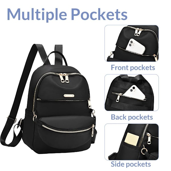 Mini Ryggsäck Handväska Liten Ryggsäck KHAKI khaki
