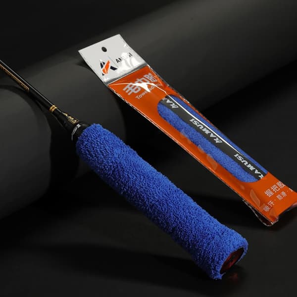Badmintonracket Handdukstejp Svettabsorberande Tejp SVART Black