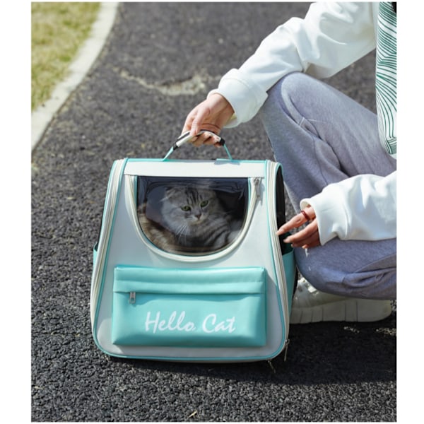 Pet Cat Reppu Kissan kantolaukut SININEN Blue