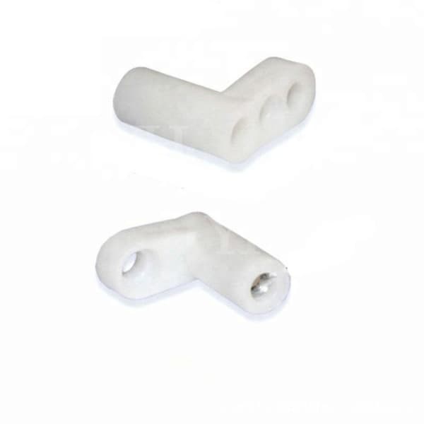 10/50 stk. L-formede monteringsfødder, PCB-afstandsstykker i plast 10PCS