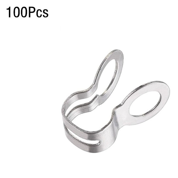 100stk/pose Kulekjedekoblinger Dobbel ringledd 2MM 2MM 2mm