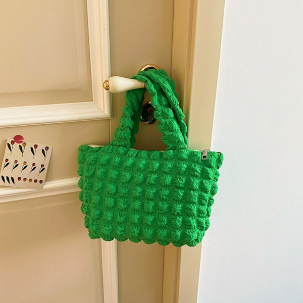 Kangaskassi Käsilaukku VIHREÄ Green